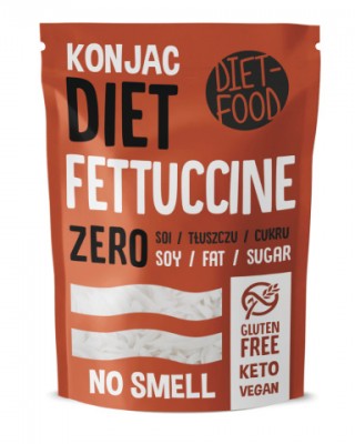 Shirataki Konjac makaronu izstrādājumi Fettuccine Diet food, 270 g
